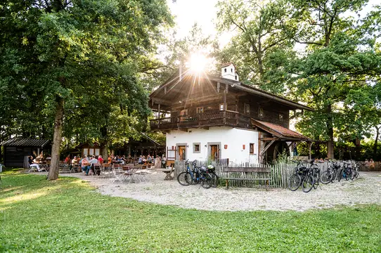 Gemütliche Radlerrast