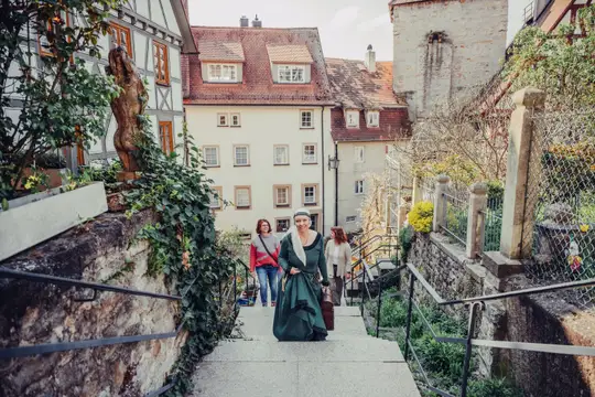 Bad Wimpfen Kostümführung, Burgstaffel