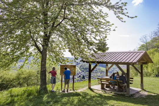 Unterwegs auf dem Margarethenschlucht-Pfad