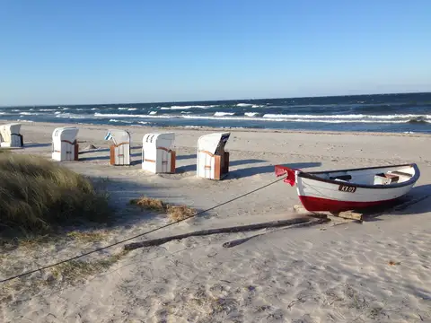 Strandkörbe am Ostseestrand